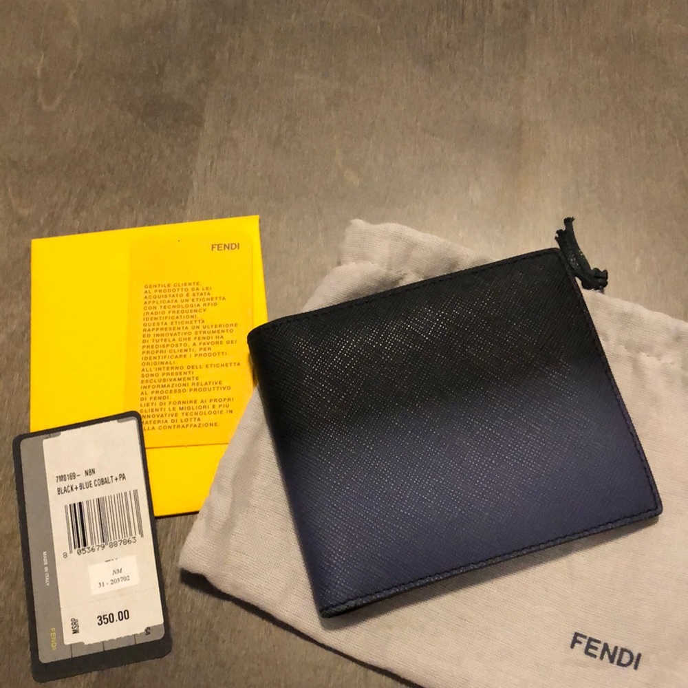 Authentic Fendi mens wallet